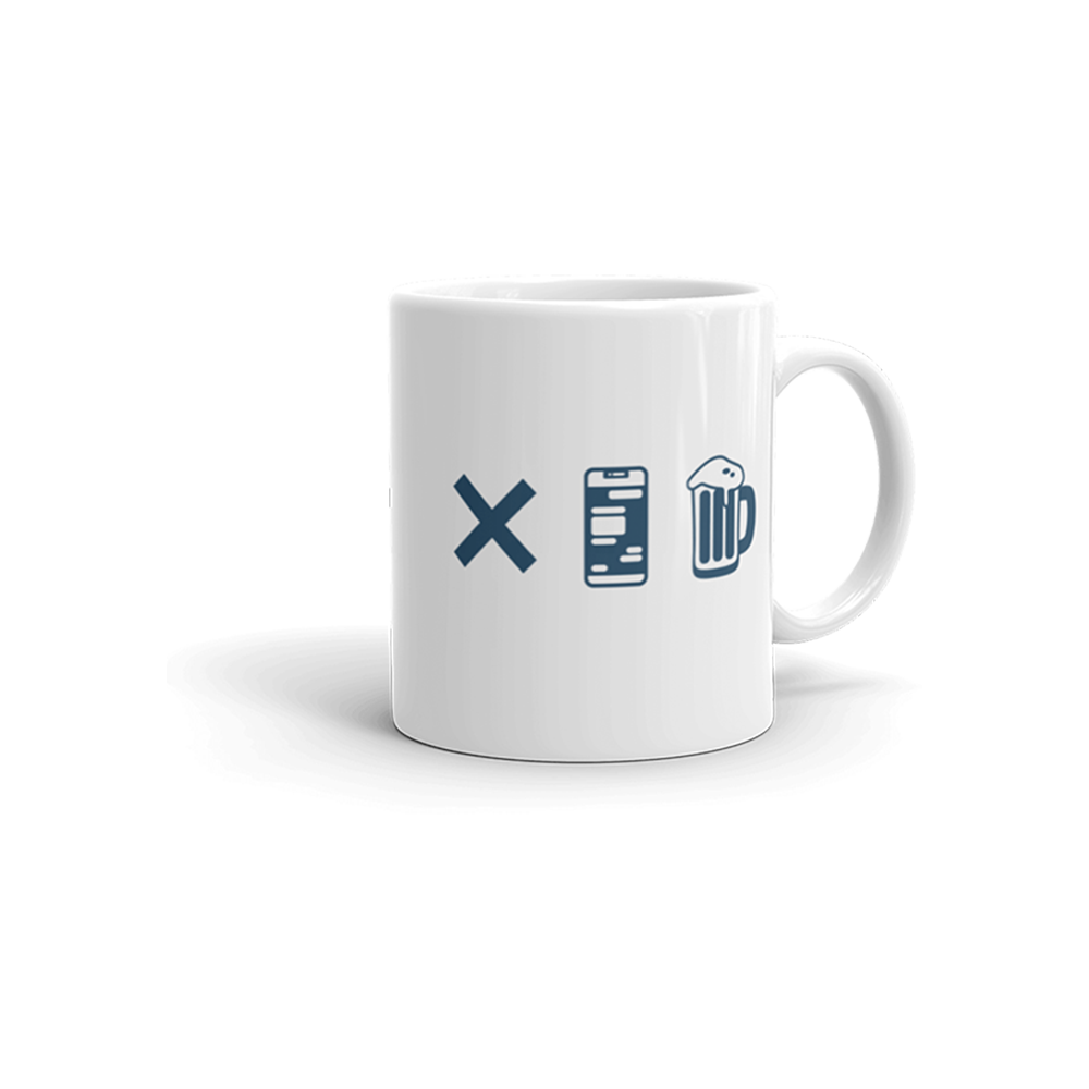 DTMWYD Blue Mug