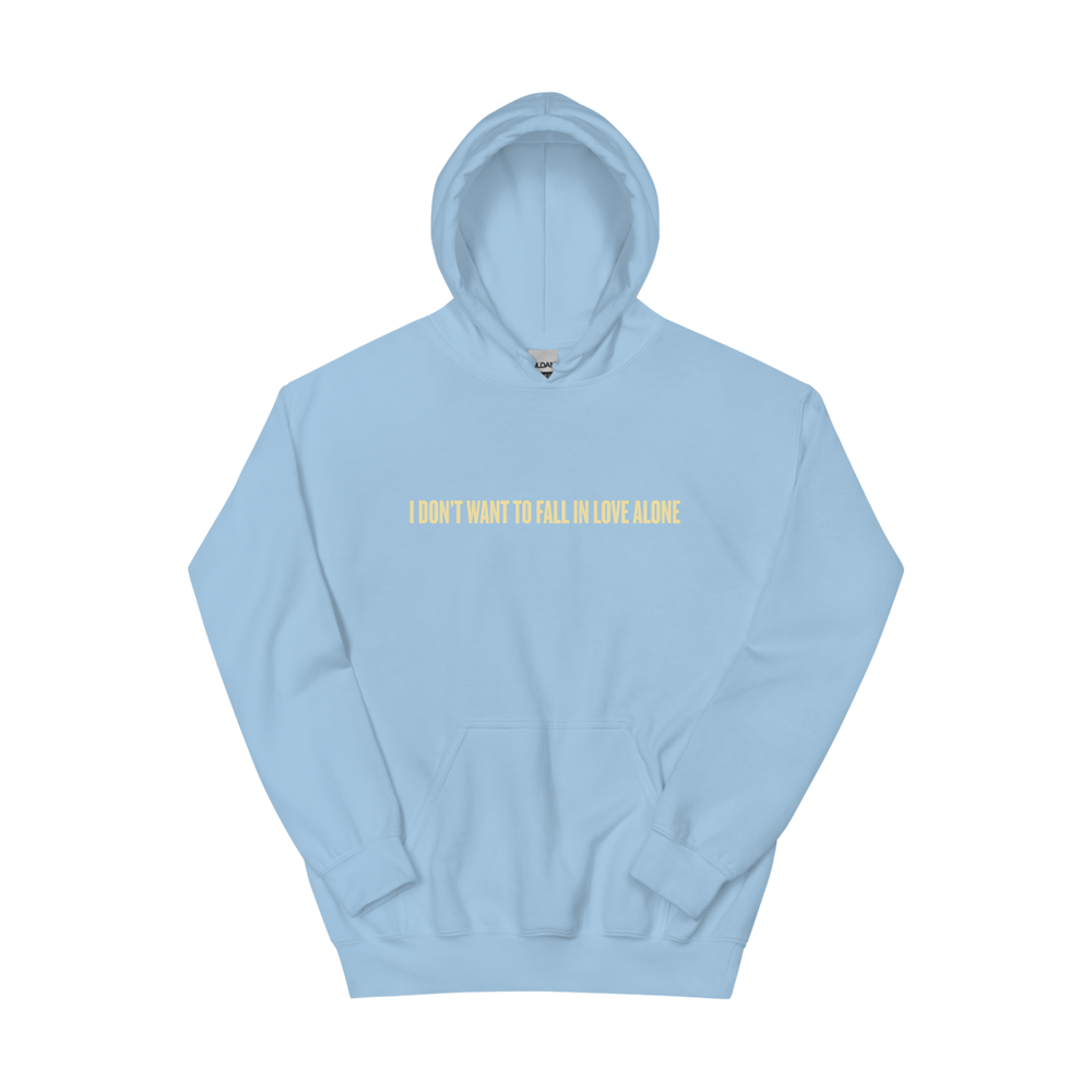 Fall In Love Alone Hoodie