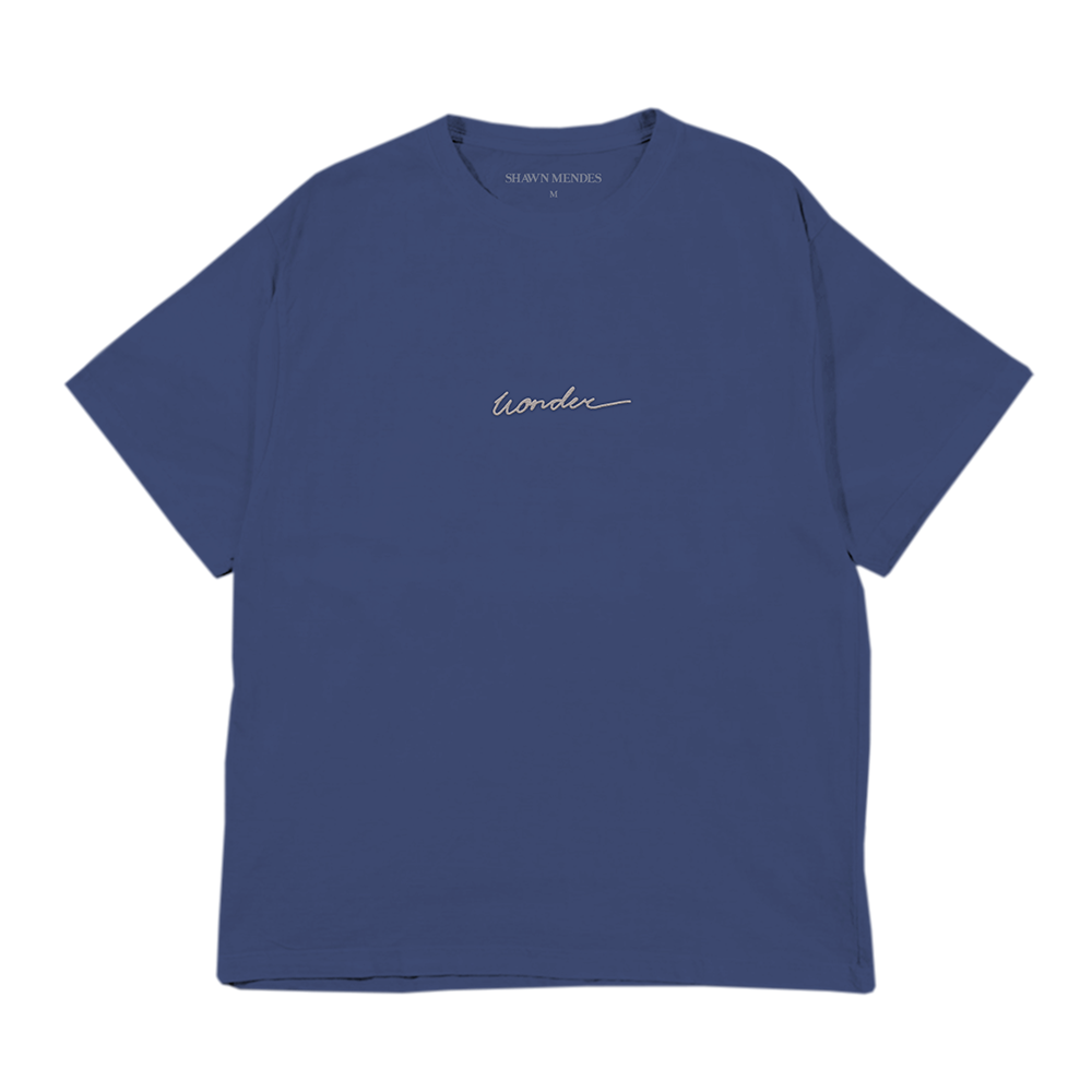 WONDER SCRIPT T-SHIRT FRONT