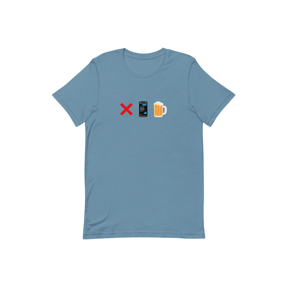 DTMWYD Blue T-Shirt Front