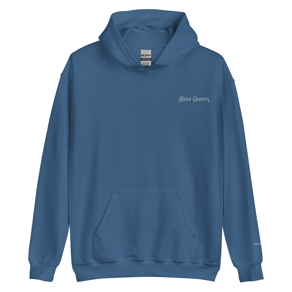 Jazz Queen Hoodie Indigo Blue