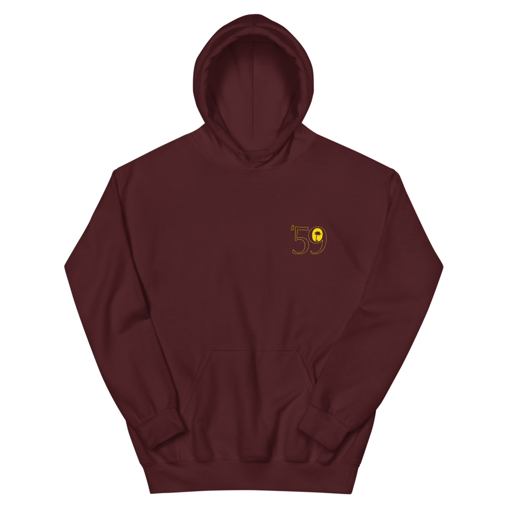 Maroon '59 Jersey Hoodie