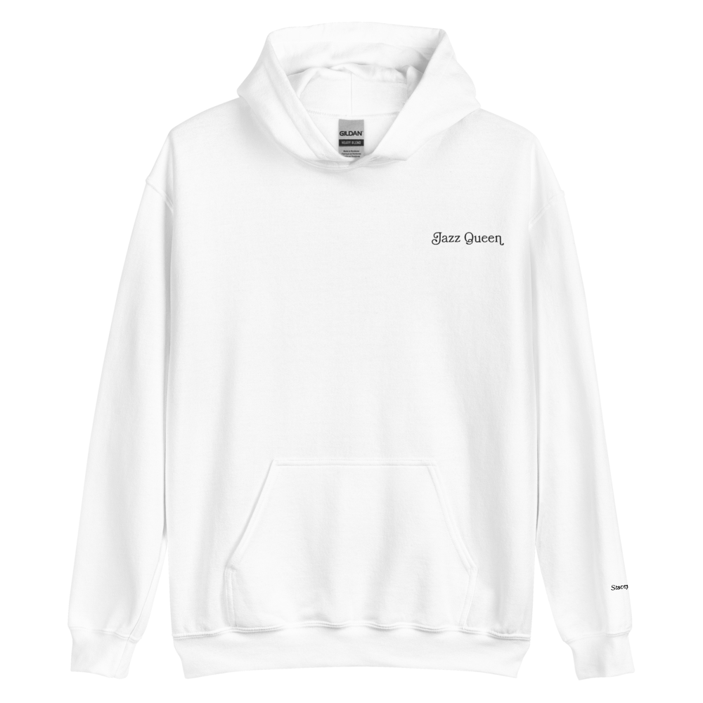 Jazz Queen Hoodie White