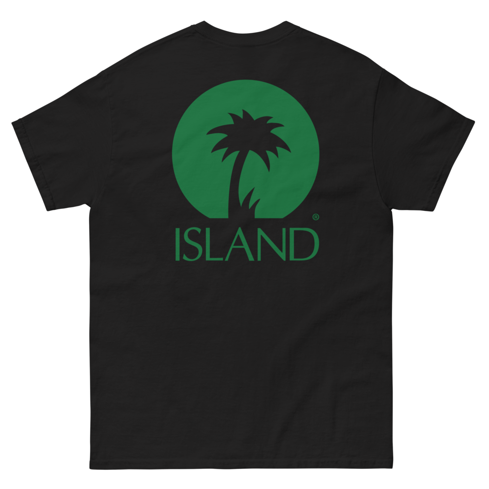 Black Island Logo T-Shirt Back