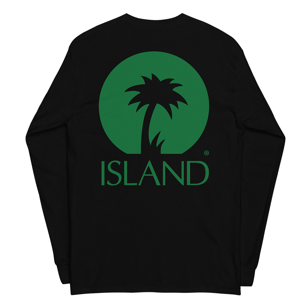 Black Island Logo Long Sleeve Back