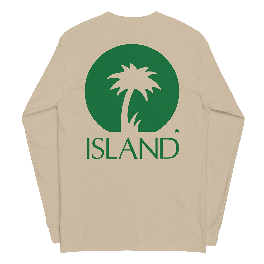 Sand Island Logo Long Sleeve Back