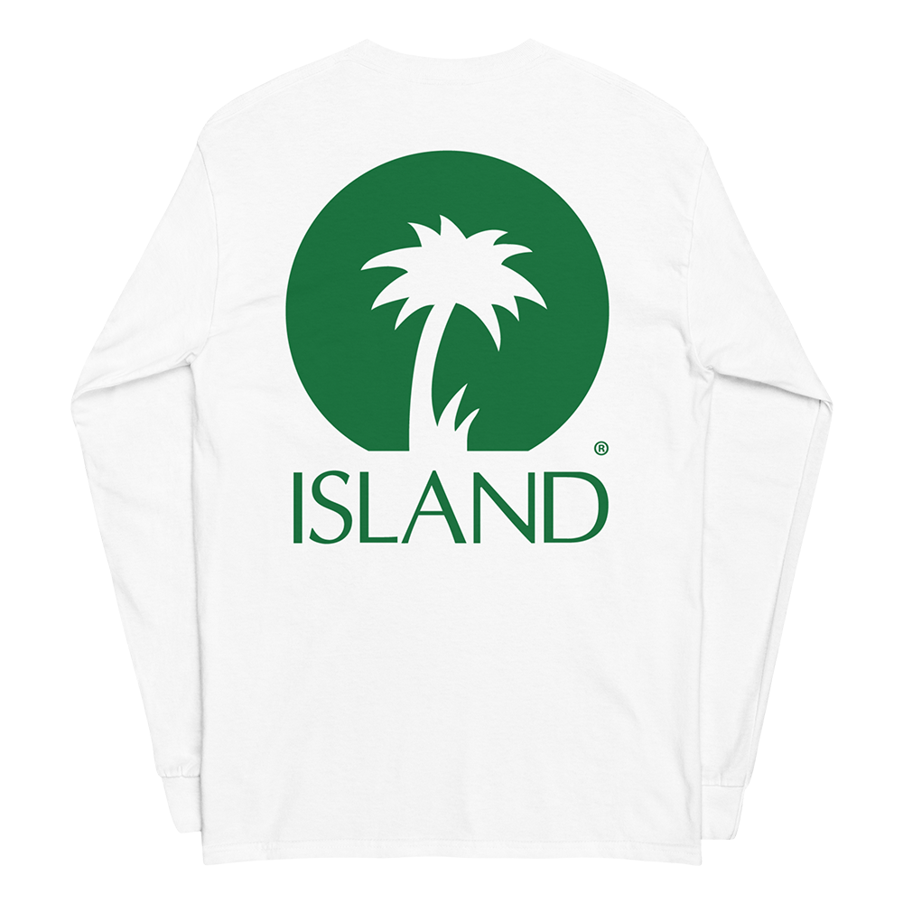 White Island Logo Long Sleeve Back